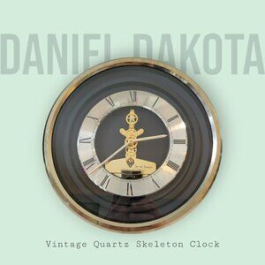 Vintage Daniel Dakota Skeleton Clock